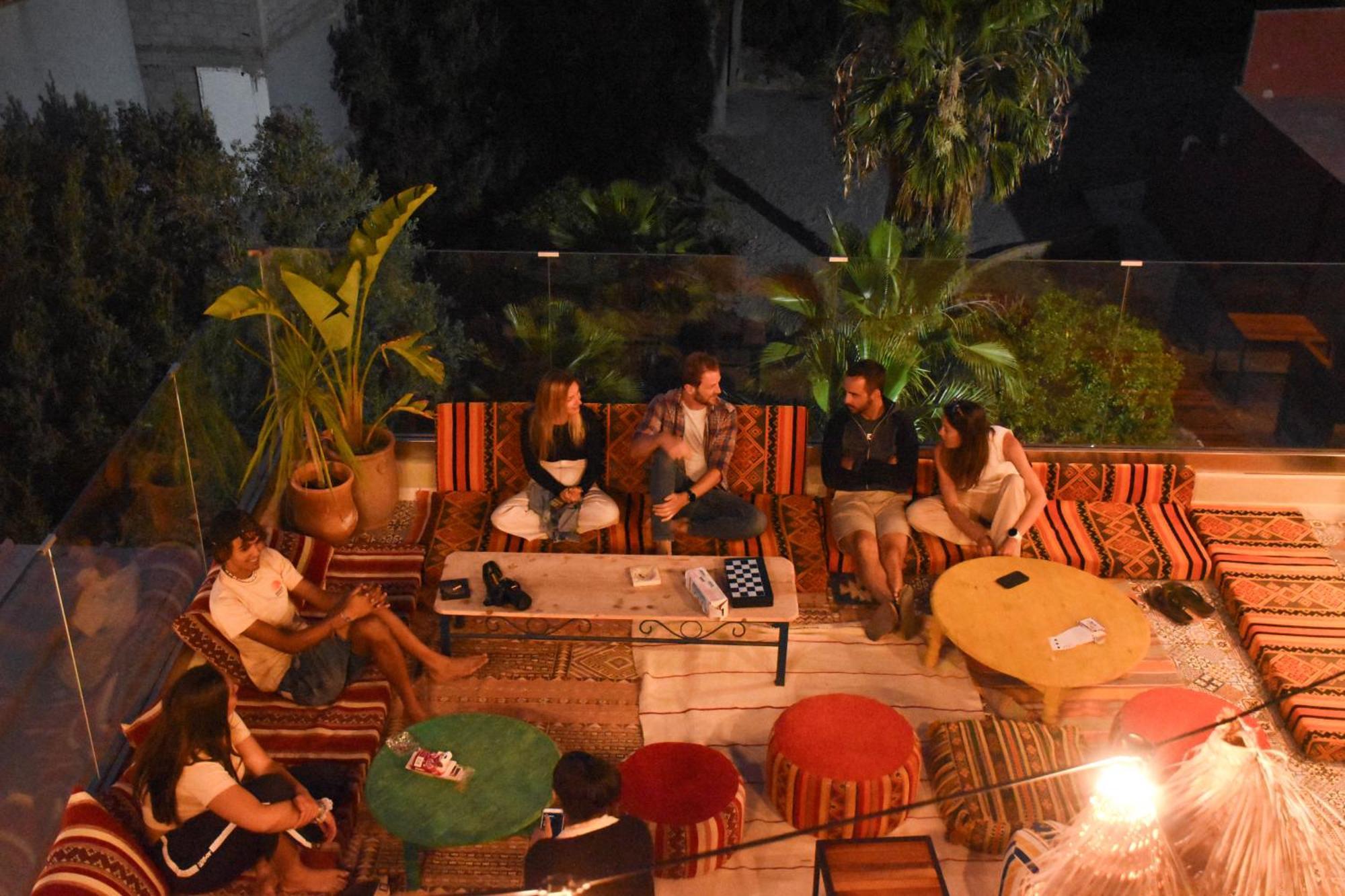 Хостел Playa Del Sol Surf House Tamraght Экстерьер фото